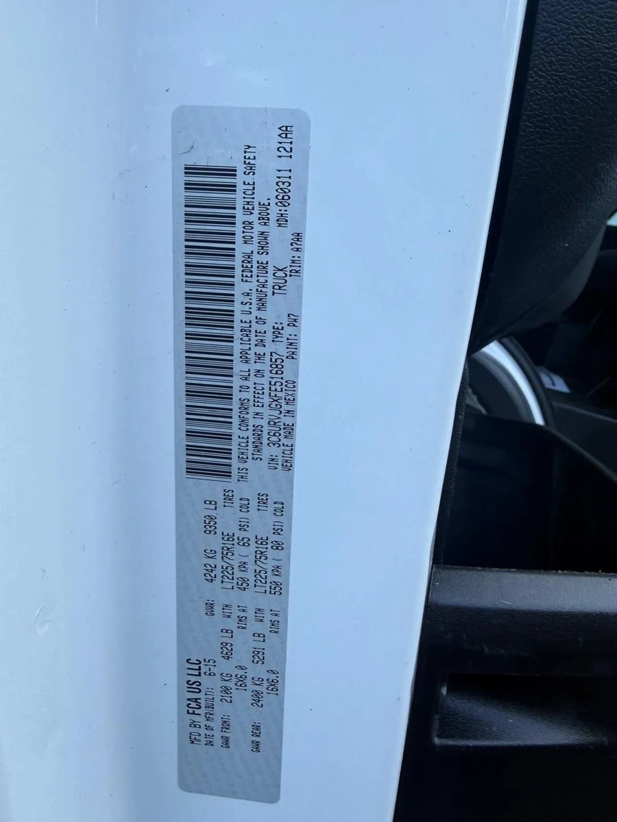 Used 2015 RAM ProMaster 3500 w/ Interior Convenience Group FWD image 19
