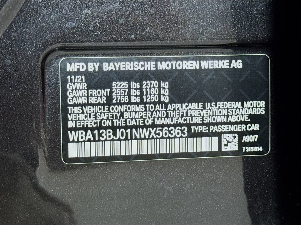 Used 2022 BMW 530i xDrive w/ Convenience Package AWD/4WD image 33
