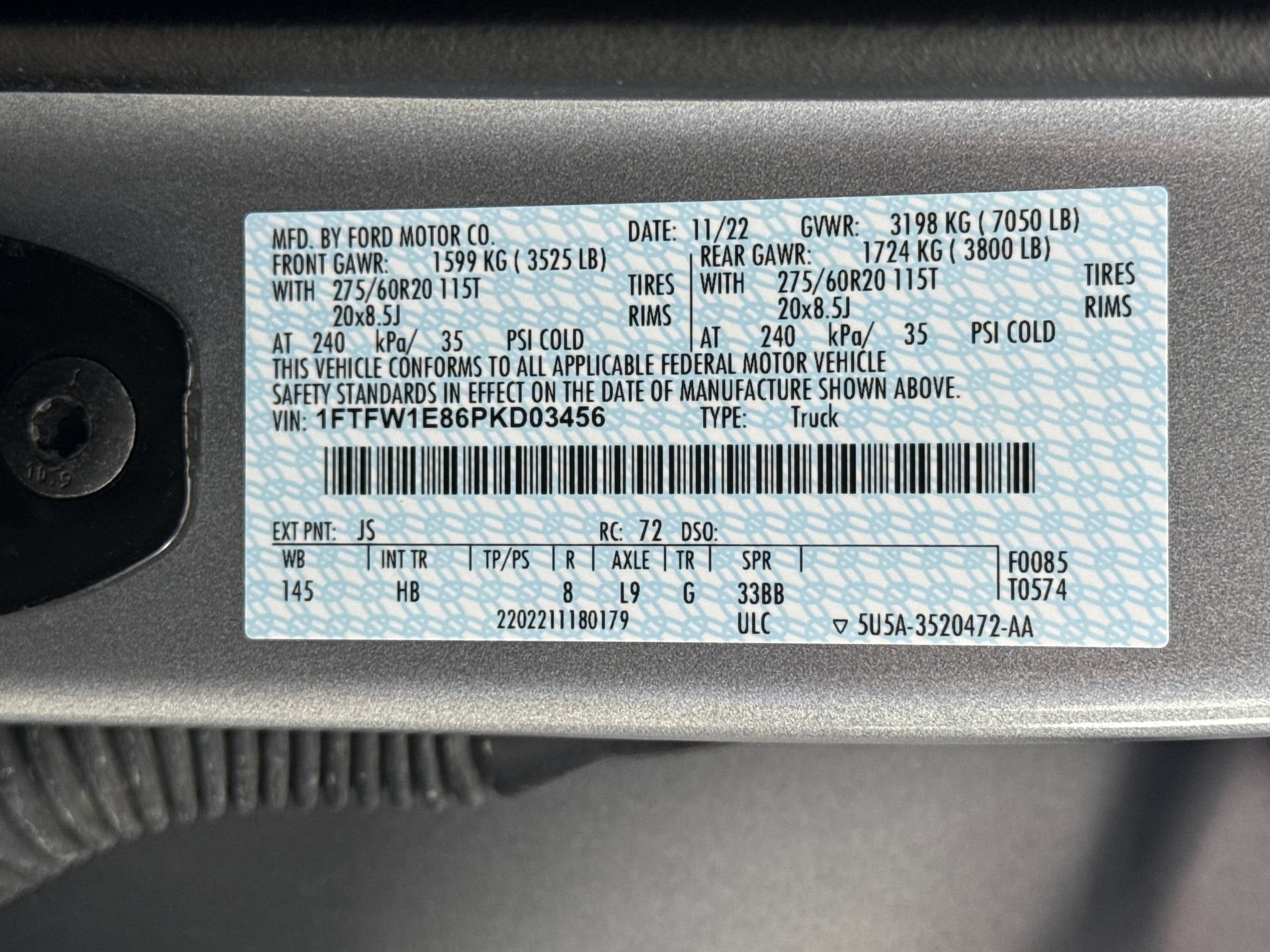 Used 2023 Ford F150 Lariat w/ Equipment Group 502A High AWD/4WD image 16