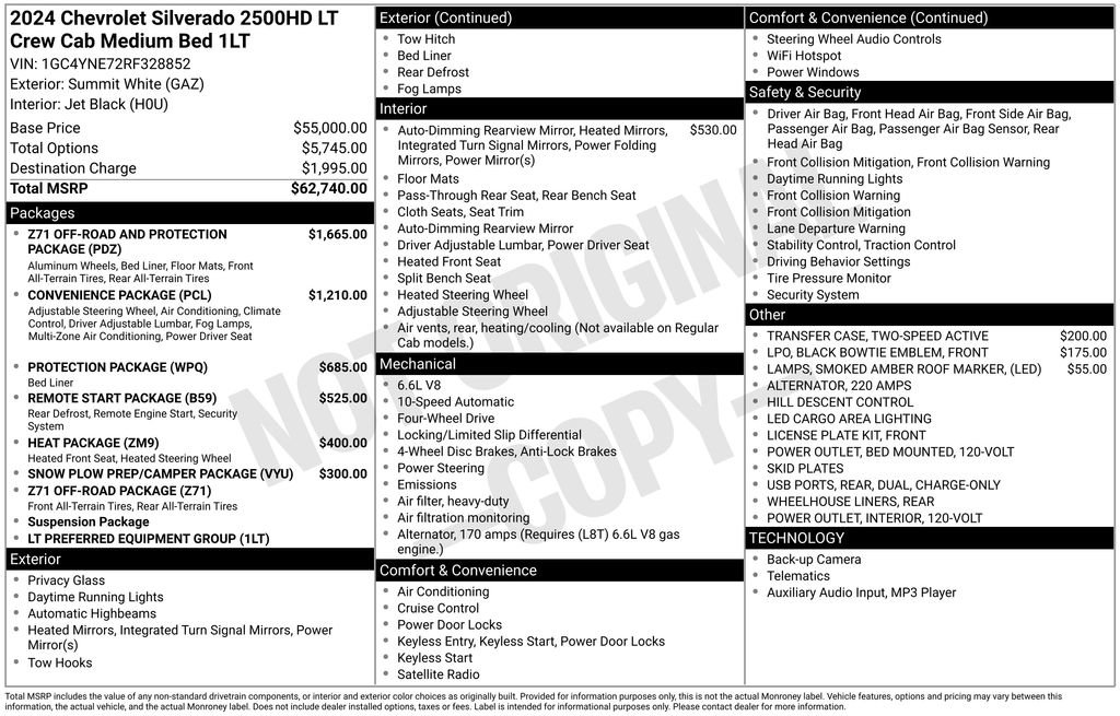 Certified 2024 Chevrolet Silverado 2500 LT image 6