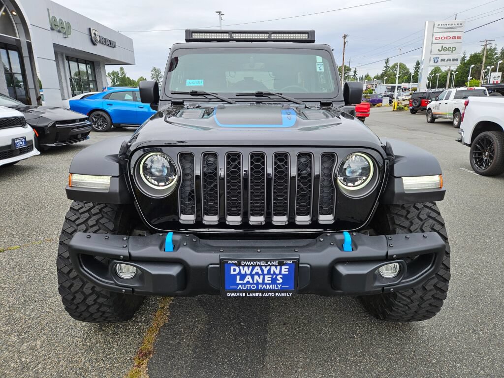 Used 2023 Jeep Wrangler Unlimited Rubicon 4xe w/ Steel Bumper Group AWD/4WD image 8