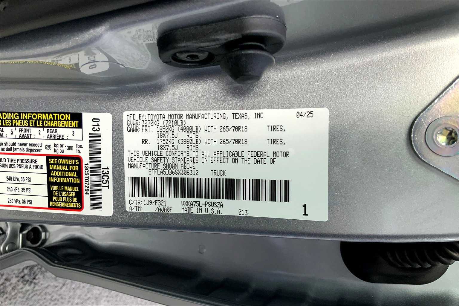 Used 2025 Toyota Tundra SR5 image 21