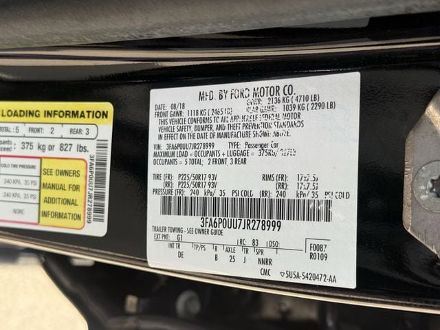 Used 2018 Ford Fusion S FWD image 32