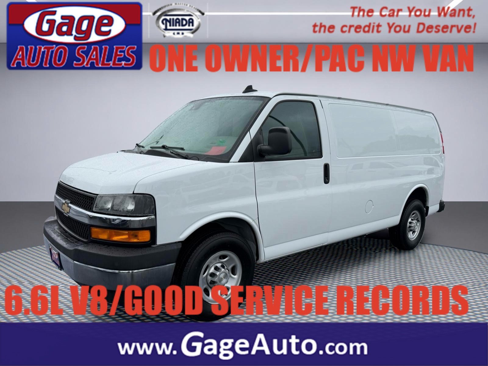Used 2021 Chevrolet Express 3500 w/ Driver Convenience Package