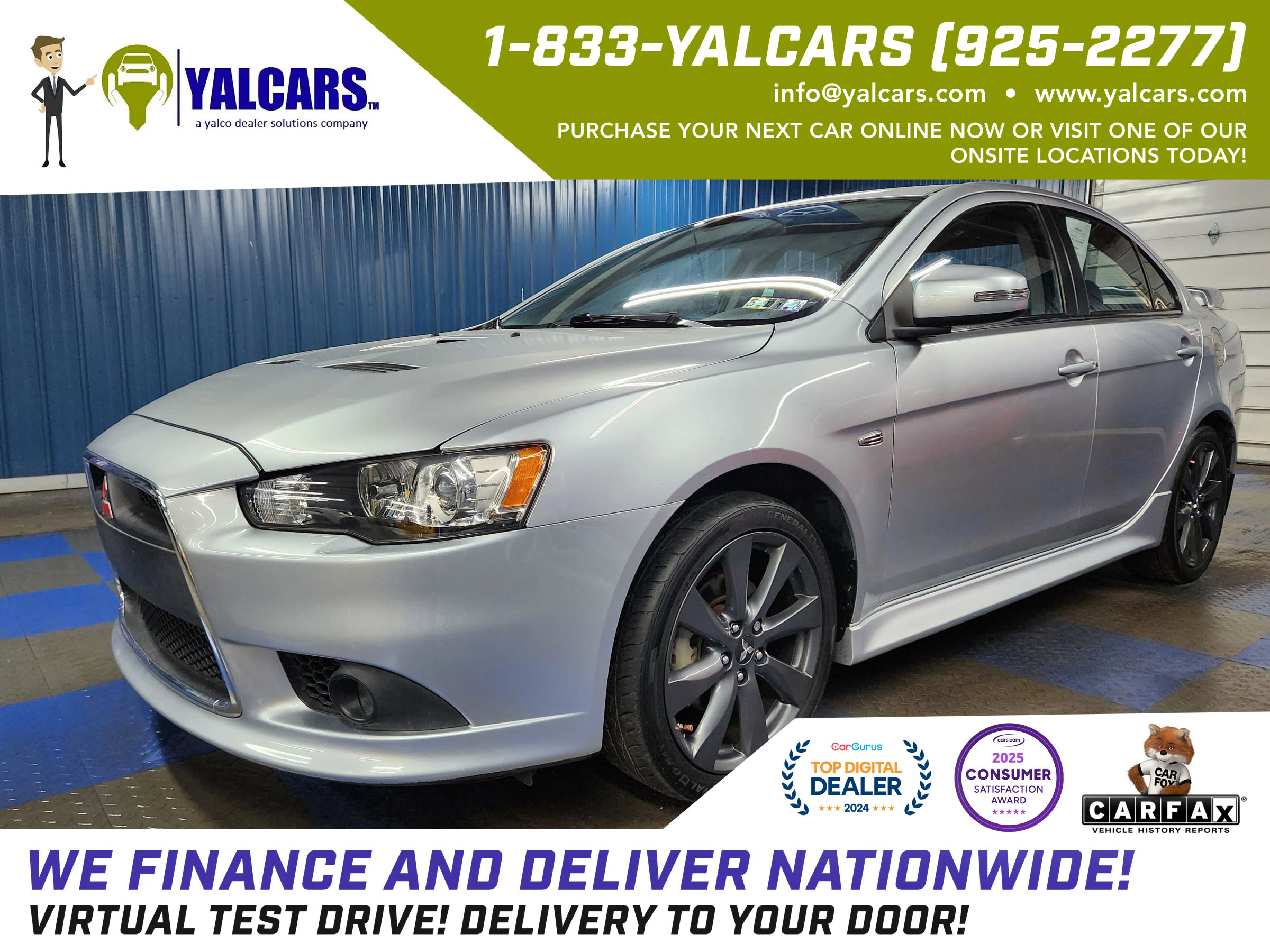 Used 2015 Mitsubishi Lancer Ralliart
