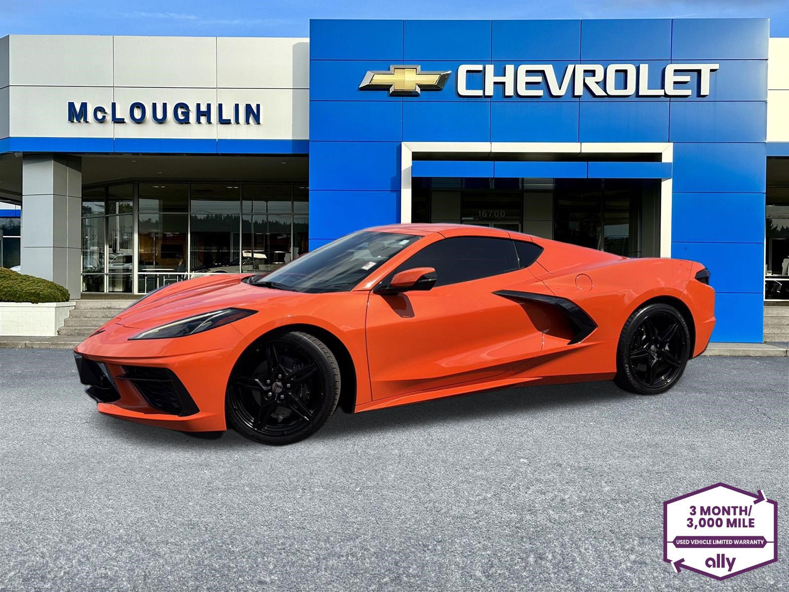 Used 2021 Chevrolet Corvette Stingray Preferred Cpe w/ 2LT RWD image 1