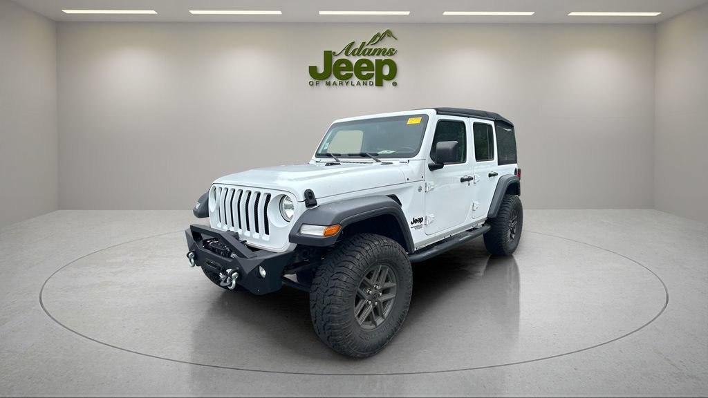 Used 2021 Jeep Wrangler Unlimited Sport AWD/4WD image 2