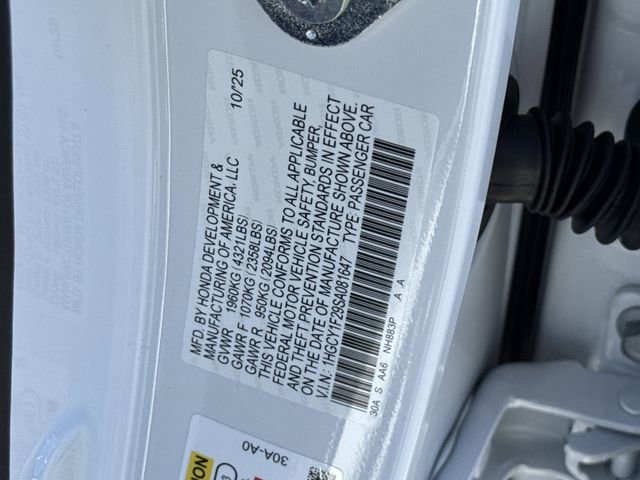 New 2025 Honda Accord LX image 36