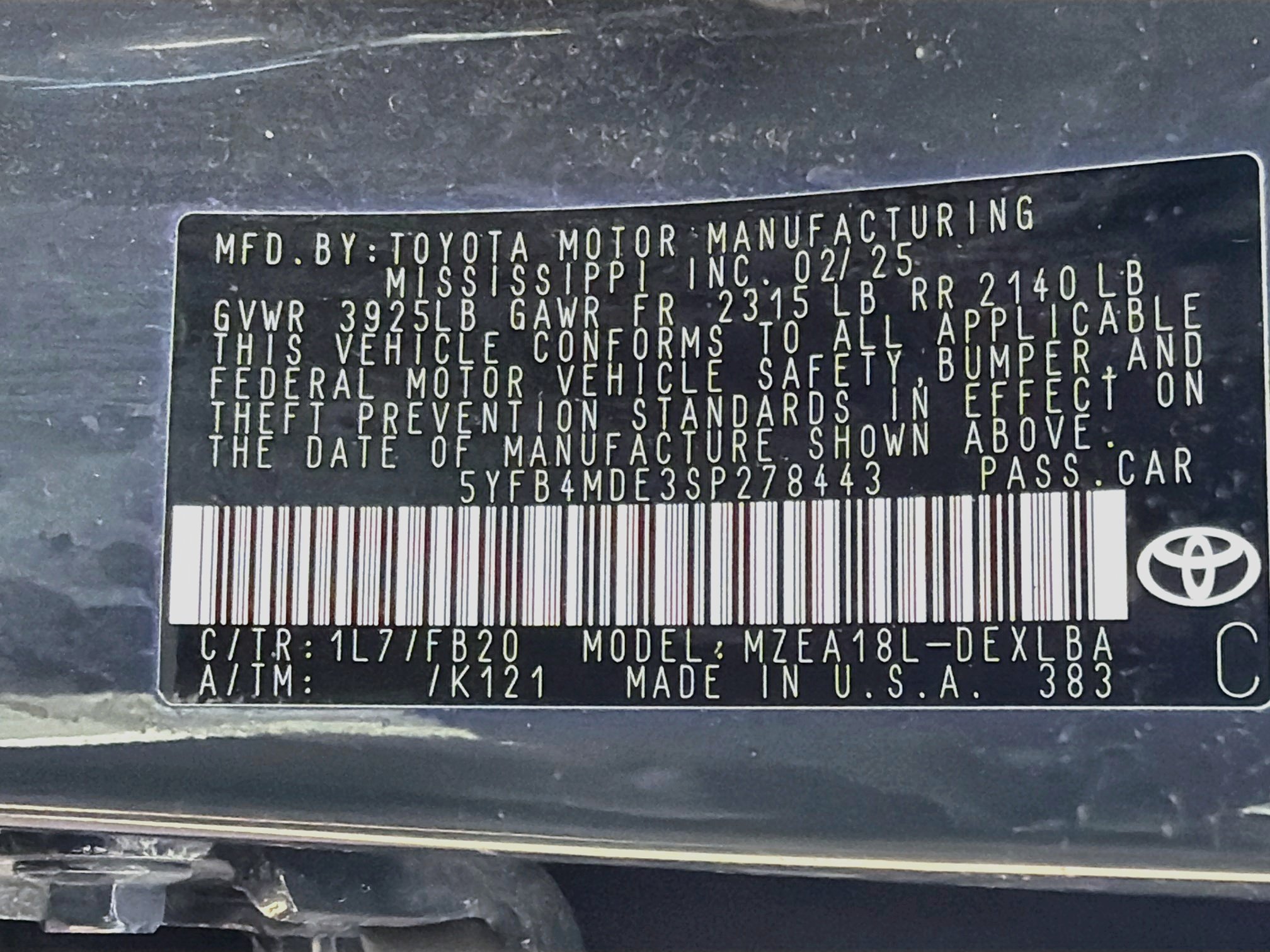 Used 2025 Toyota Corolla LE FWD image 12