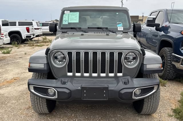Used 2022 Jeep Wrangler Unlimited Sahara w/ LED Lighting Group AWD/4WD image 3