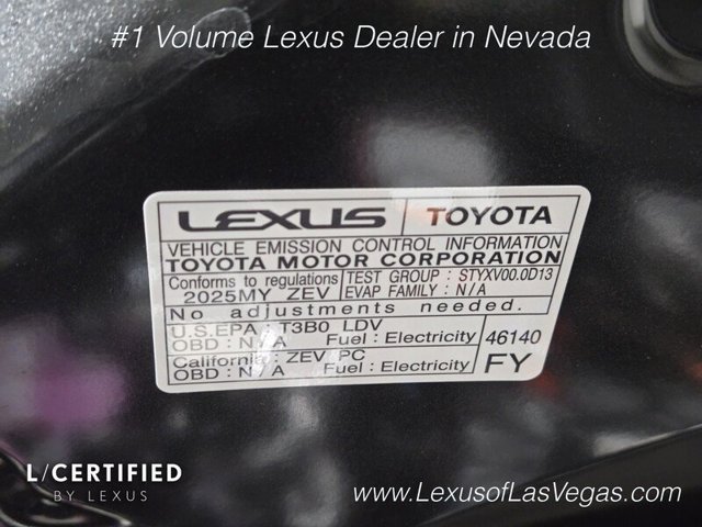 Certified 2025 Lexus RZ 300e w/ Accessory Package (2T) FWD image 28