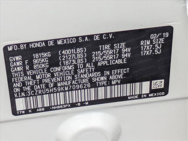 Used 2019 Honda HR-V EX image 22