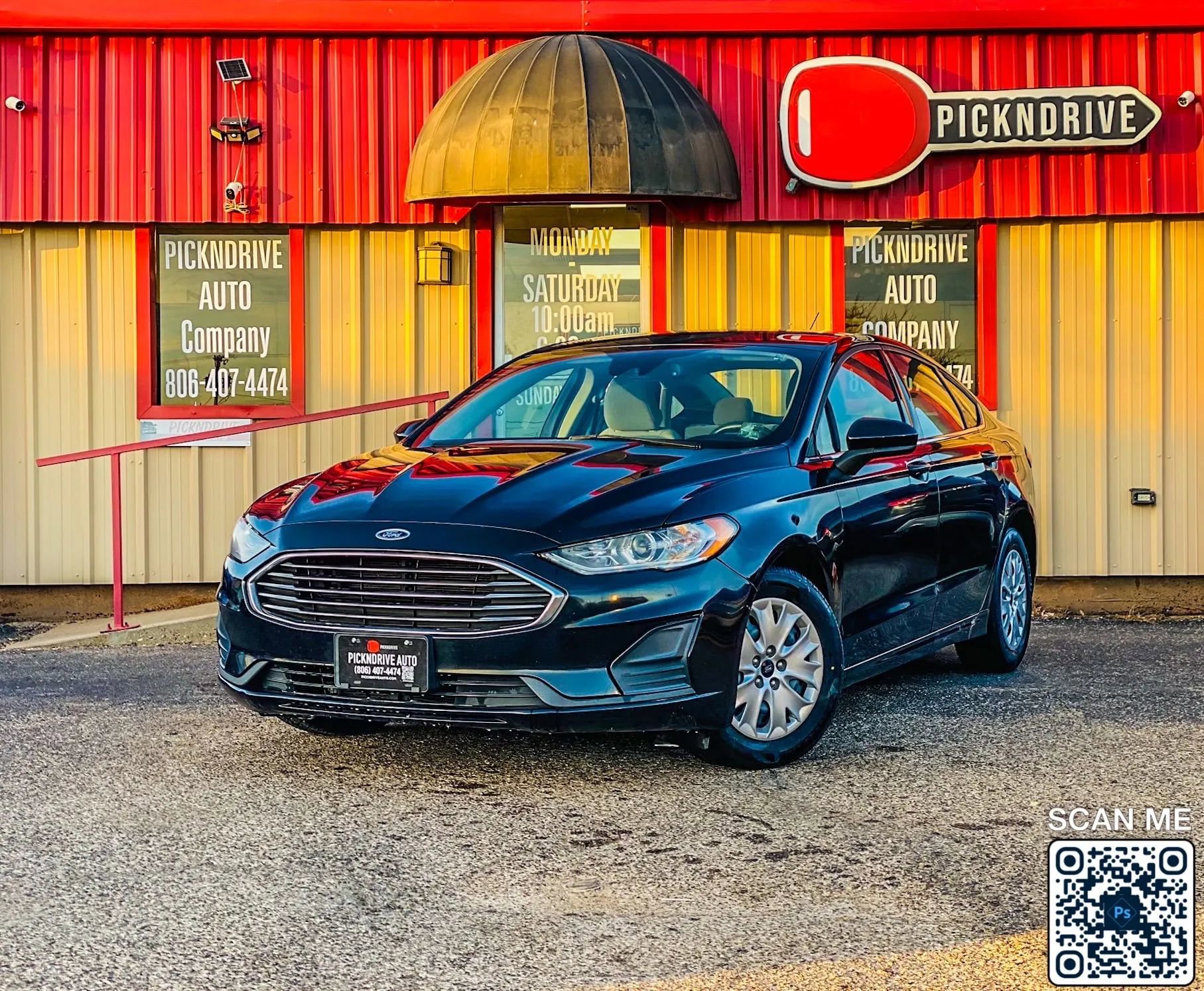 Used 2019 Ford Fusion S FWD image 2