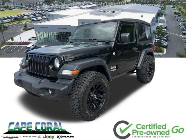 Certified 2018 Jeep Wrangler Sport AWD/4WD image 1