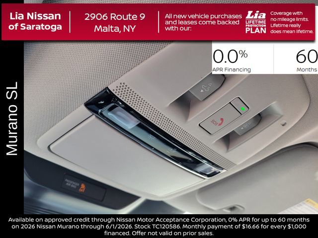 New 2026 Nissan Murano SL AWD/4WD image 28