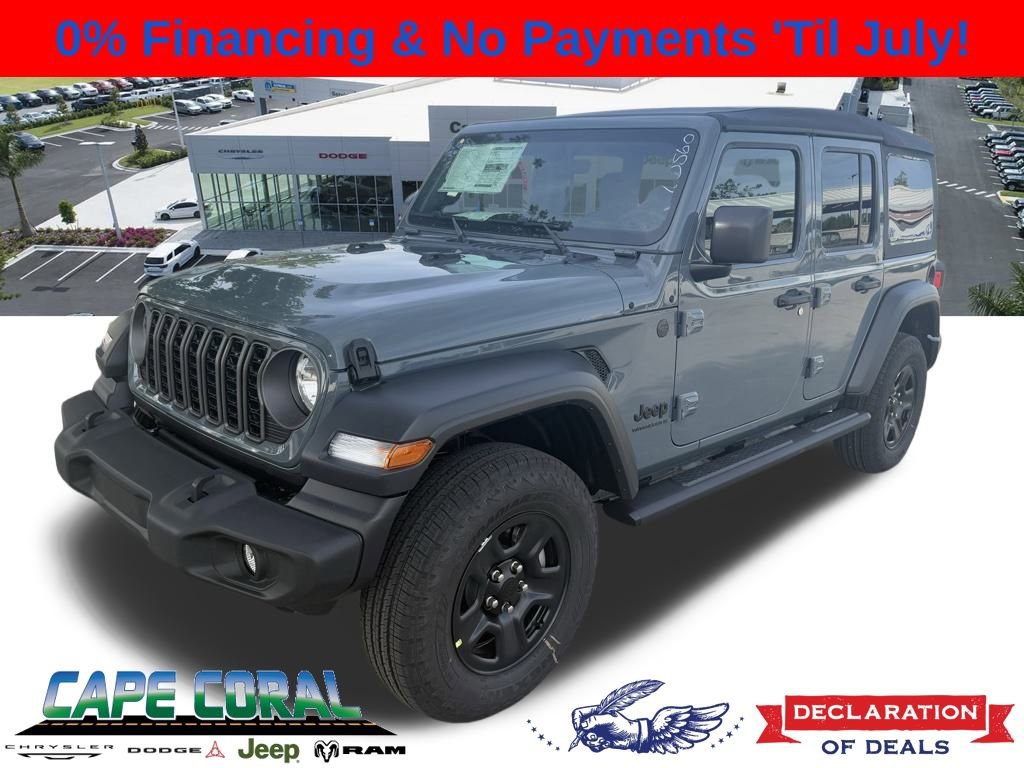 New 2026 Jeep Wrangler Sport image 1