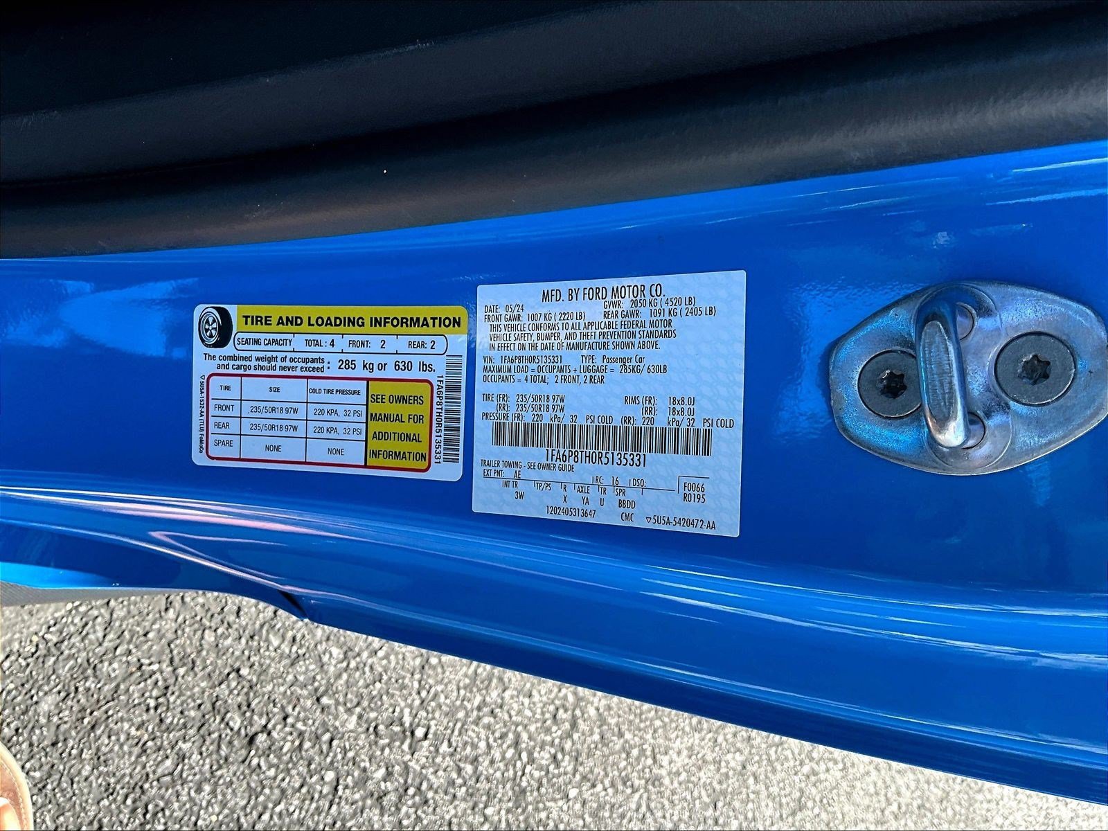 Used 2024 Ford Mustang Premium RWD image 16