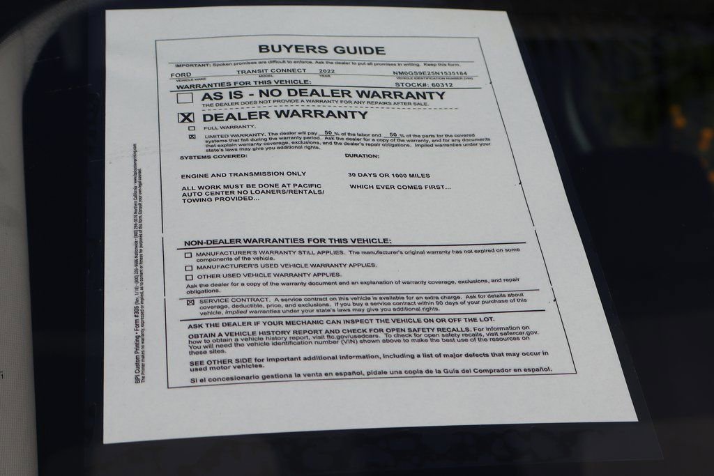 Used 2022 Ford Transit Connect XL image 46