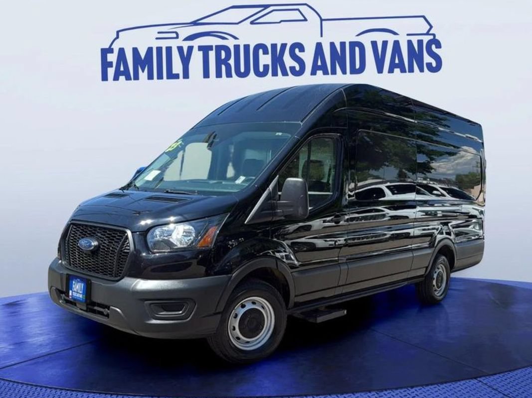 Used 2023 Ford Transit 250 148 High Roof Extended w/ Load Area Protection Package RWD image 1