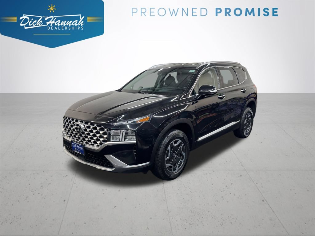 Used 2023 Hyundai Santa Fe Blue AWD/4WD image 1