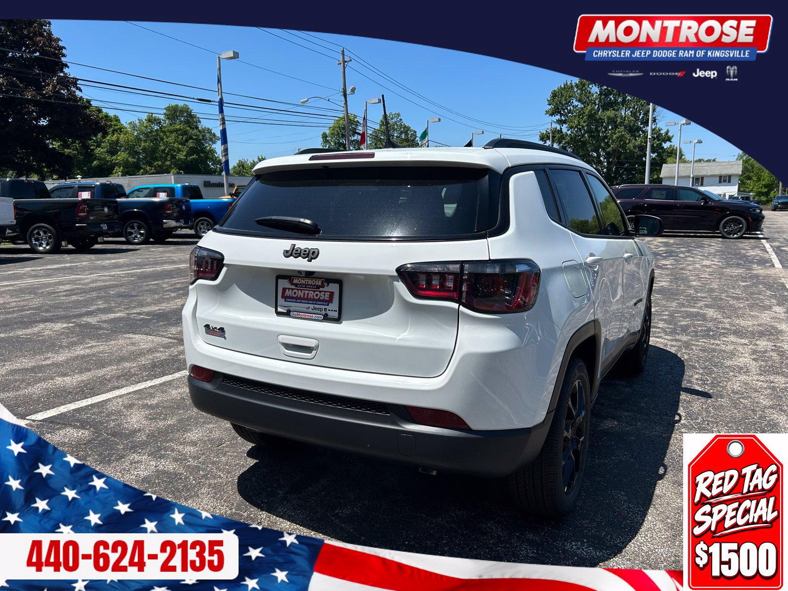 New 2026 Jeep Compass Latitude w/ Sun and Sound Group AWD/4WD image 6
