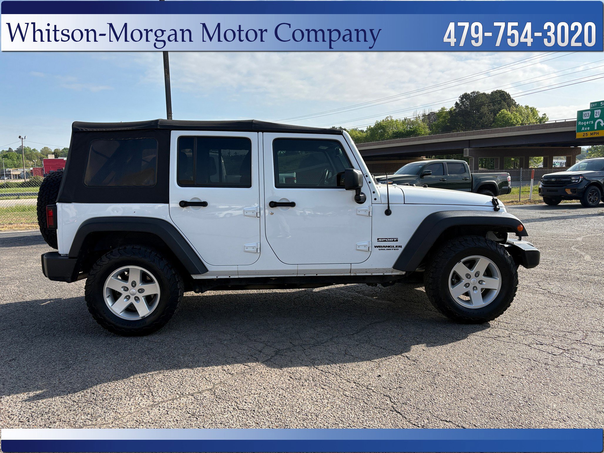 Used 2016 Jeep Wrangler Unlimited Sport w/ Quick Order Package 24S AWD/4WD image 4