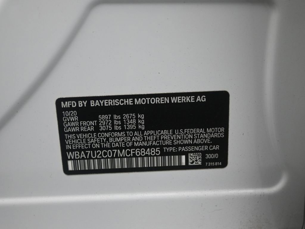 Used 2021 BMW 750i xDrive w/ M Sport Package image 9