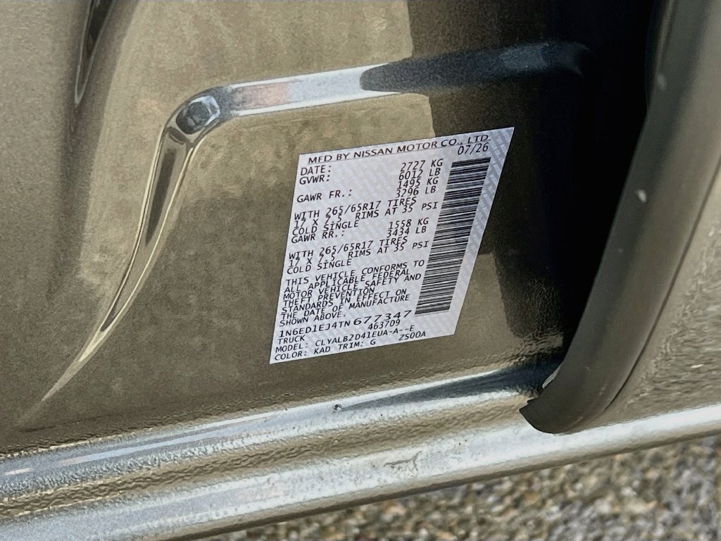 New 2026 Nissan Frontier SV w/ Tow Package RWD image 29