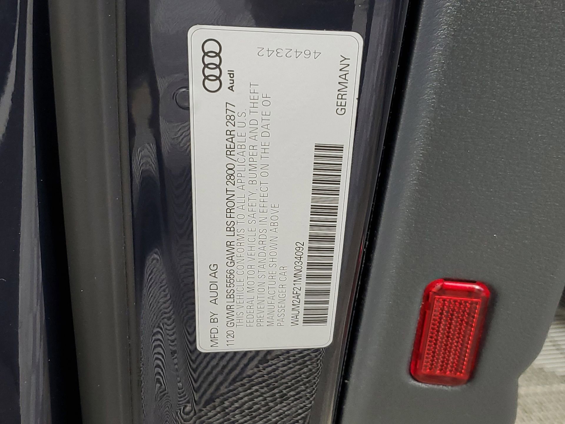 Certified 2021 Audi A6 3.0T Prestige image 52