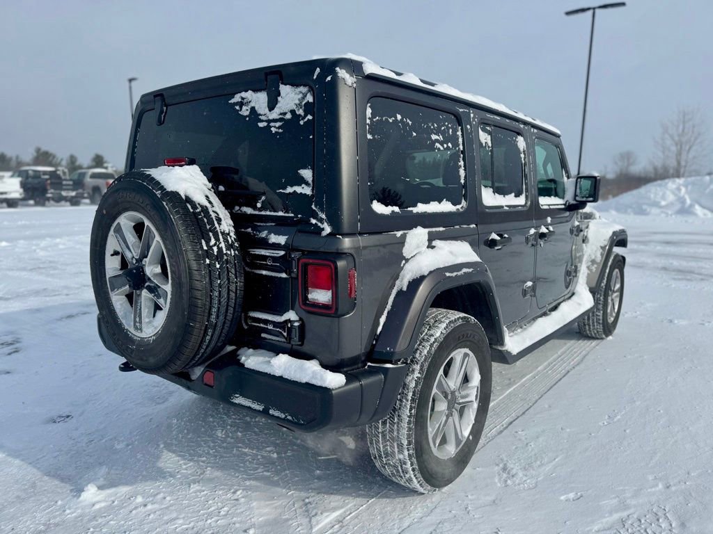 Used 2021 Jeep Wrangler Unlimited Sahara w/ Uconnect 4C Nav & Sound Group image 7