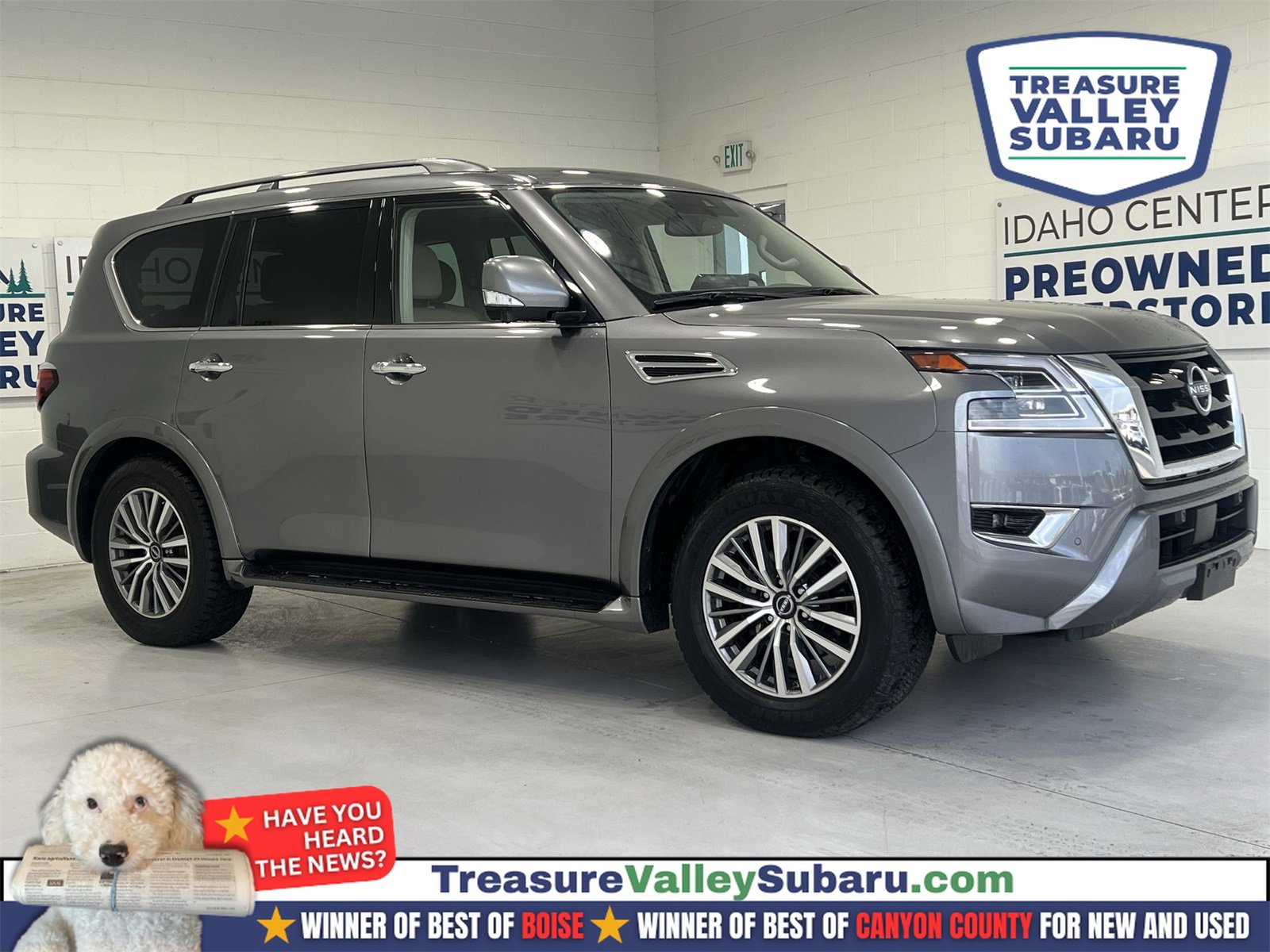 Used 2023 Nissan Armada SL w/ Captain's Chairs Package