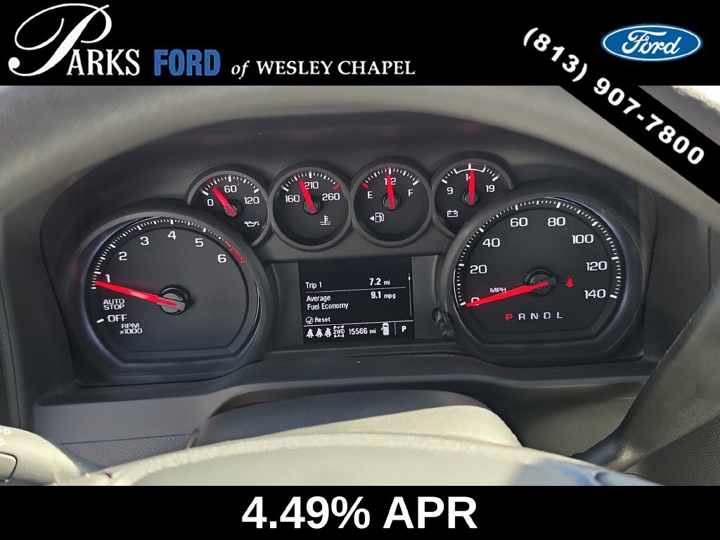 Used 2024 Chevrolet Silverado 1500 Custom w/ Turbomax Blackout Package AWD/4WD image 30