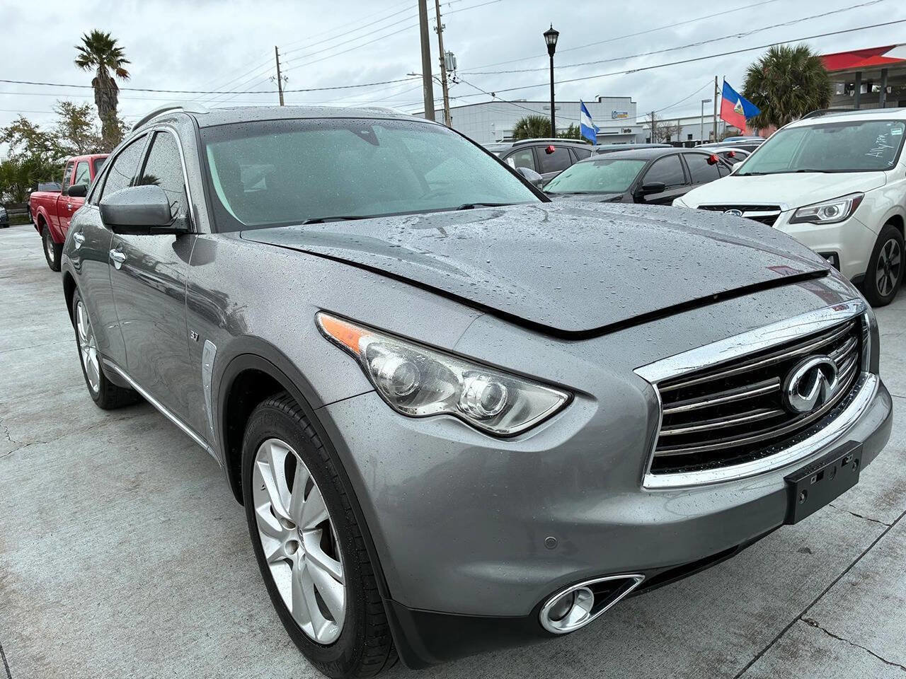 Used 2014 INFINITI QX70 Base AWD 4dr SUV (3.7L V6) w/ Premium Package image 3