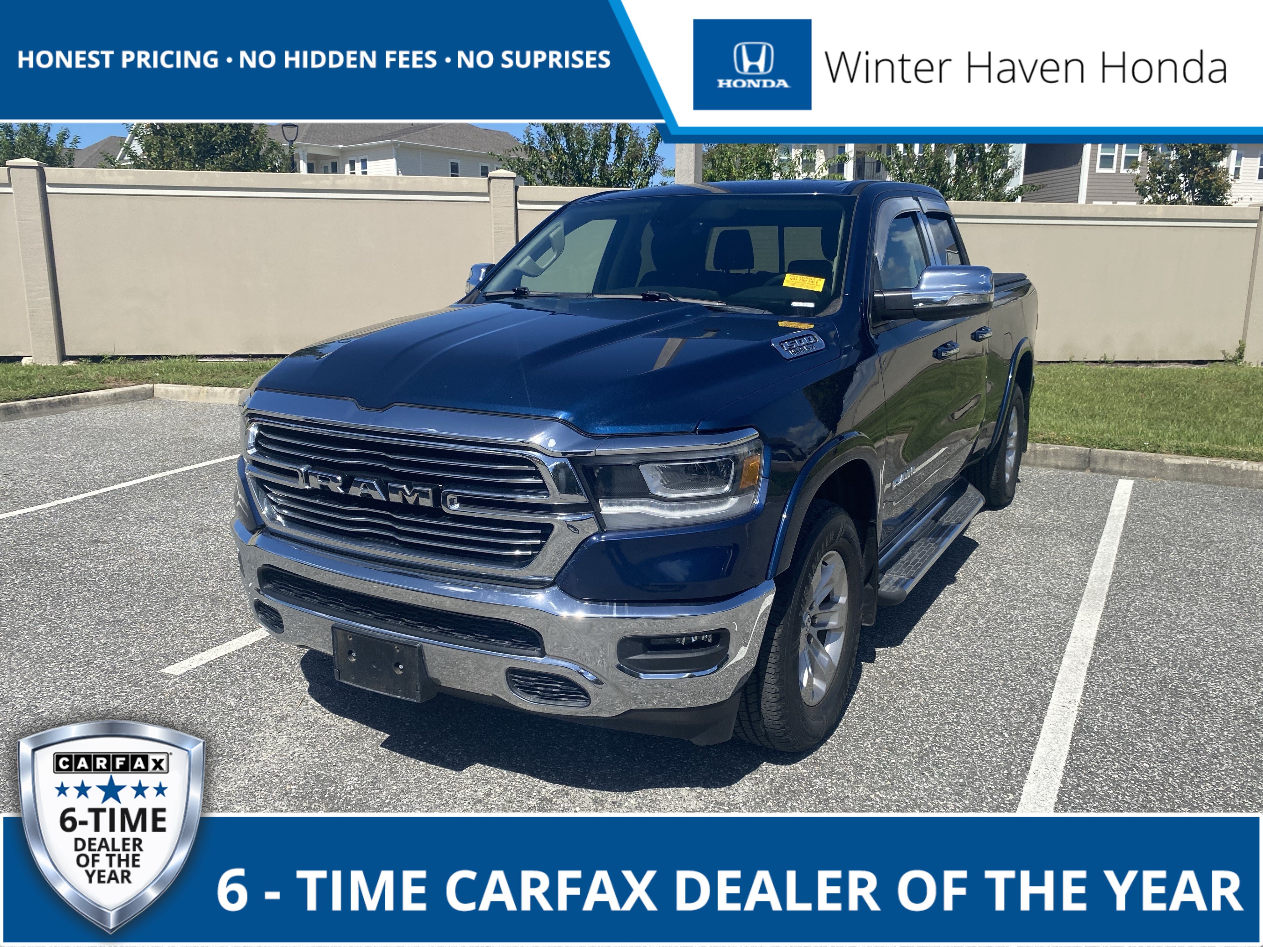 Used 2020 RAM 1500 Laramie AWD/4WD image 1