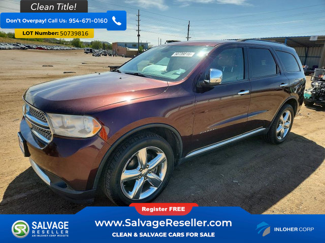 Used 2012 Dodge Durango Citadel w/ Trailer Tow Group IV