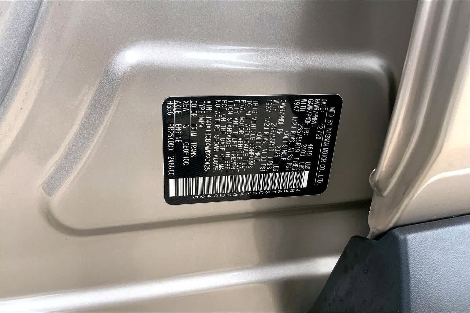 Used 2021 Nissan Rogue SL AWD/4WD image 35