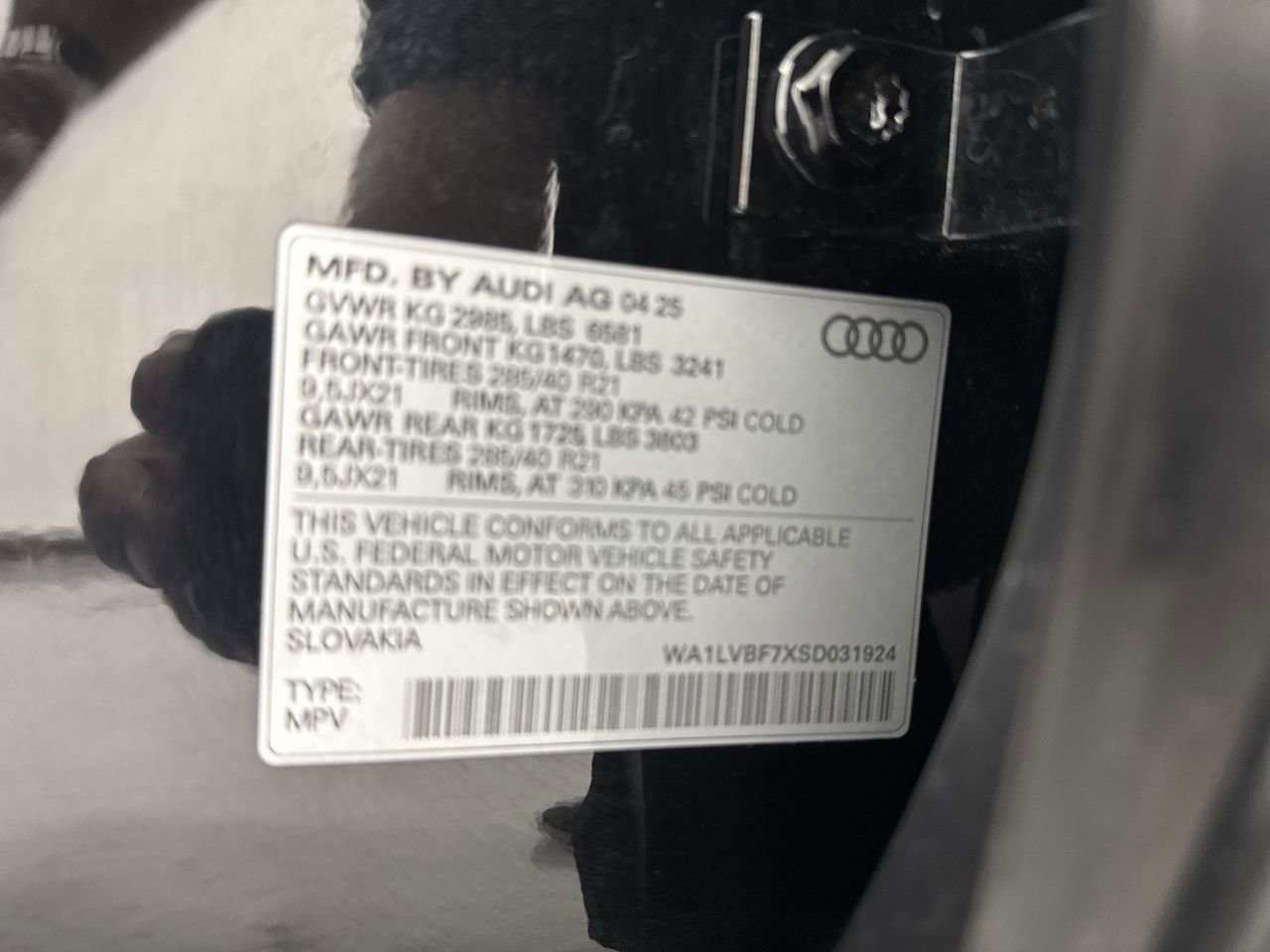 Used 2025 Audi Q7 3.0T Premium Plus w/ Premium Plus Package AWD/4WD image 38