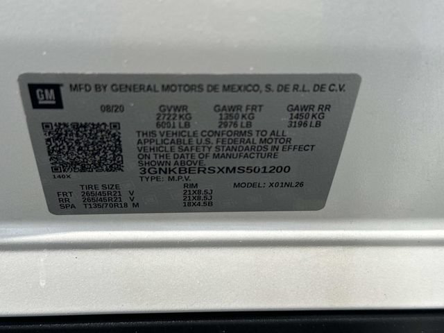 Used 2021 Chevrolet Blazer RS w/ LPO, Floor Liner Package FWD image 17