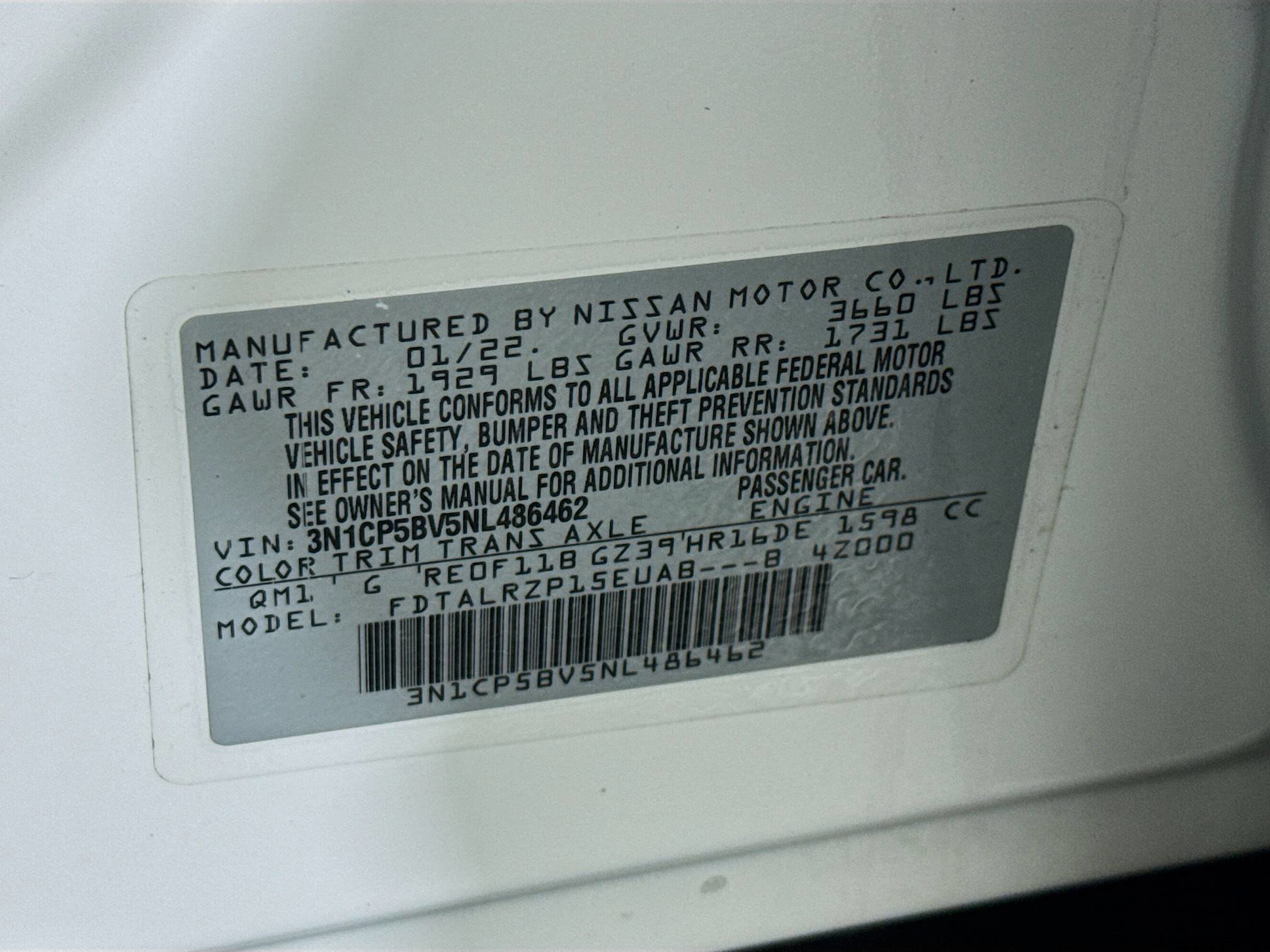 Used 2022 Nissan Kicks S image 39