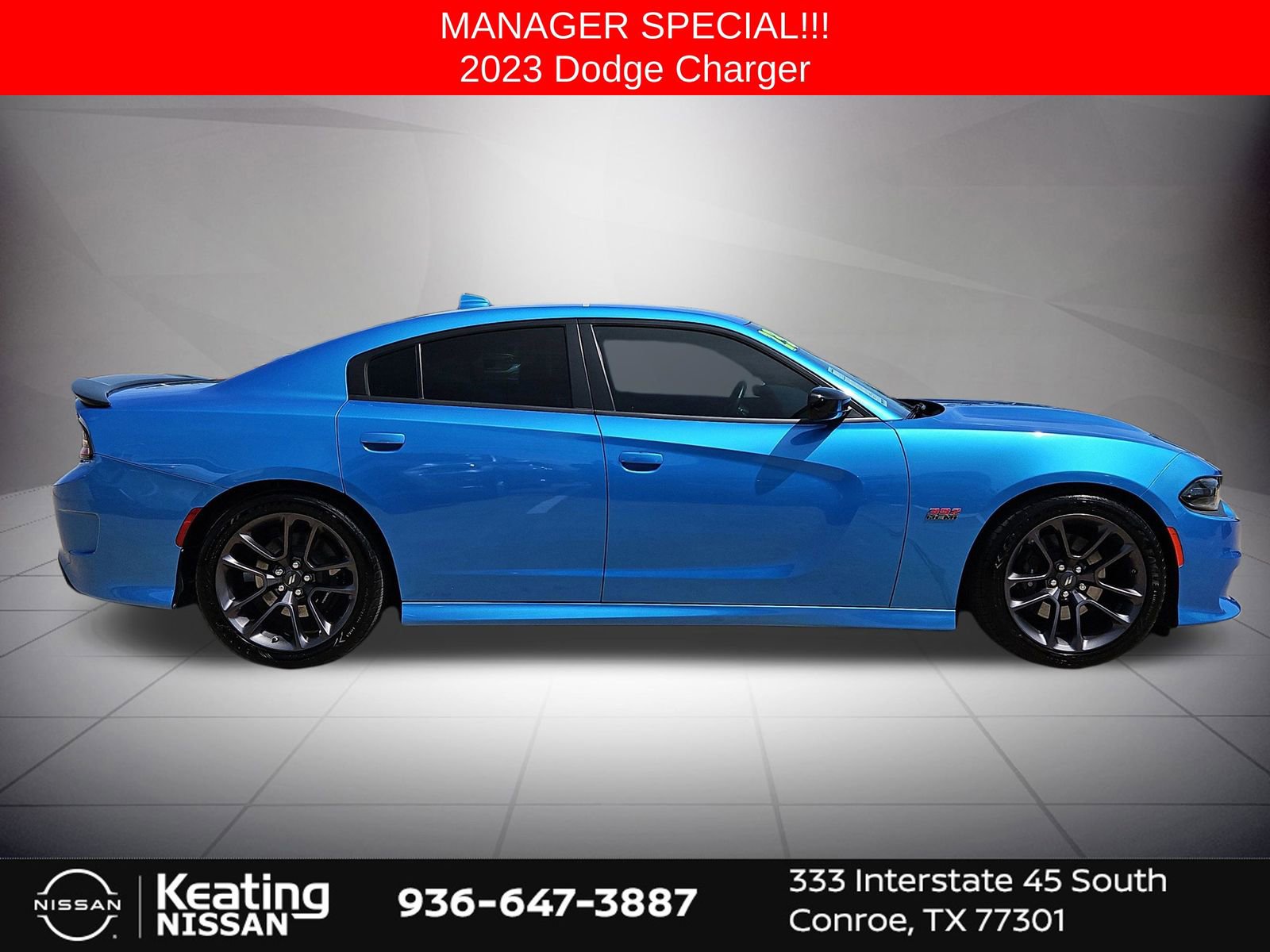 Used 2023 Dodge Charger Scat Pack w/ Navigation & Travel Group image 2