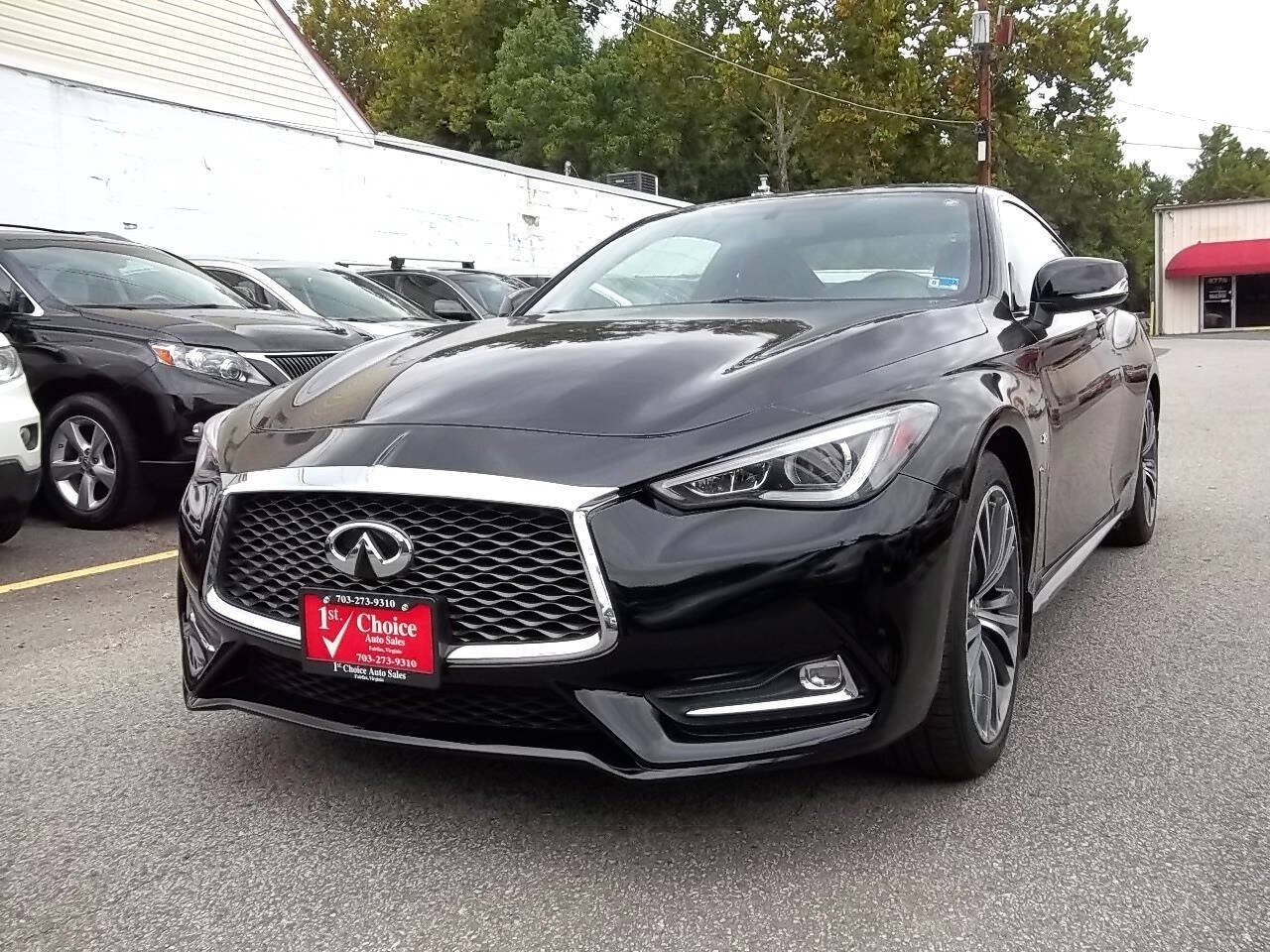 Used 2017 INFINITI Q60 2.0t w/ Cargo Package AWD/4WD image 1
