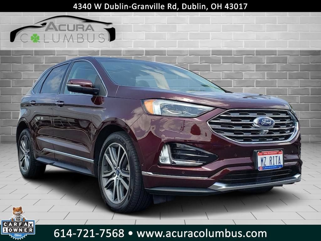 Used 2019 Ford Edge Titanium w/ Equipment Group 301A AWD/4WD 360° Tour