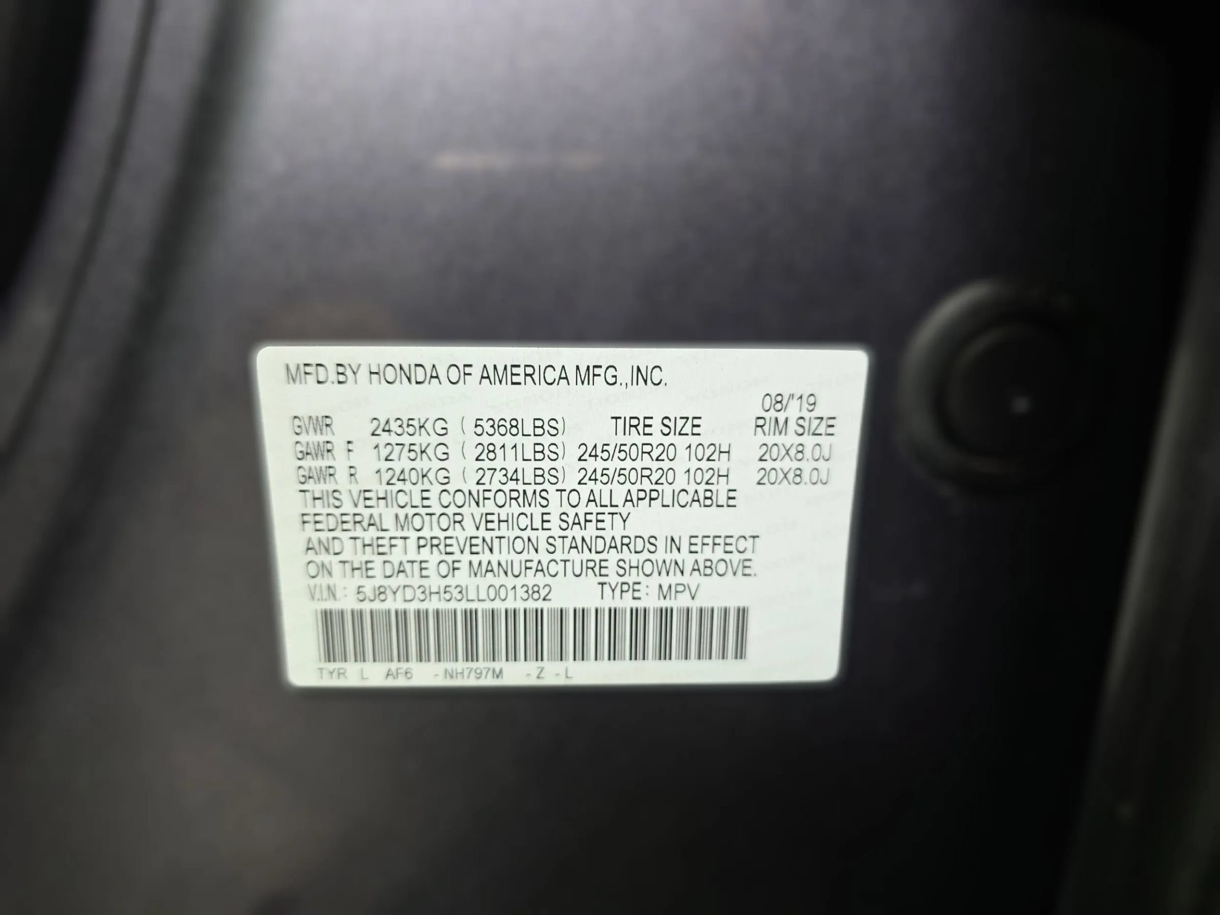 Used 2020 Acura MDX FWD w/ Technology Package image 14