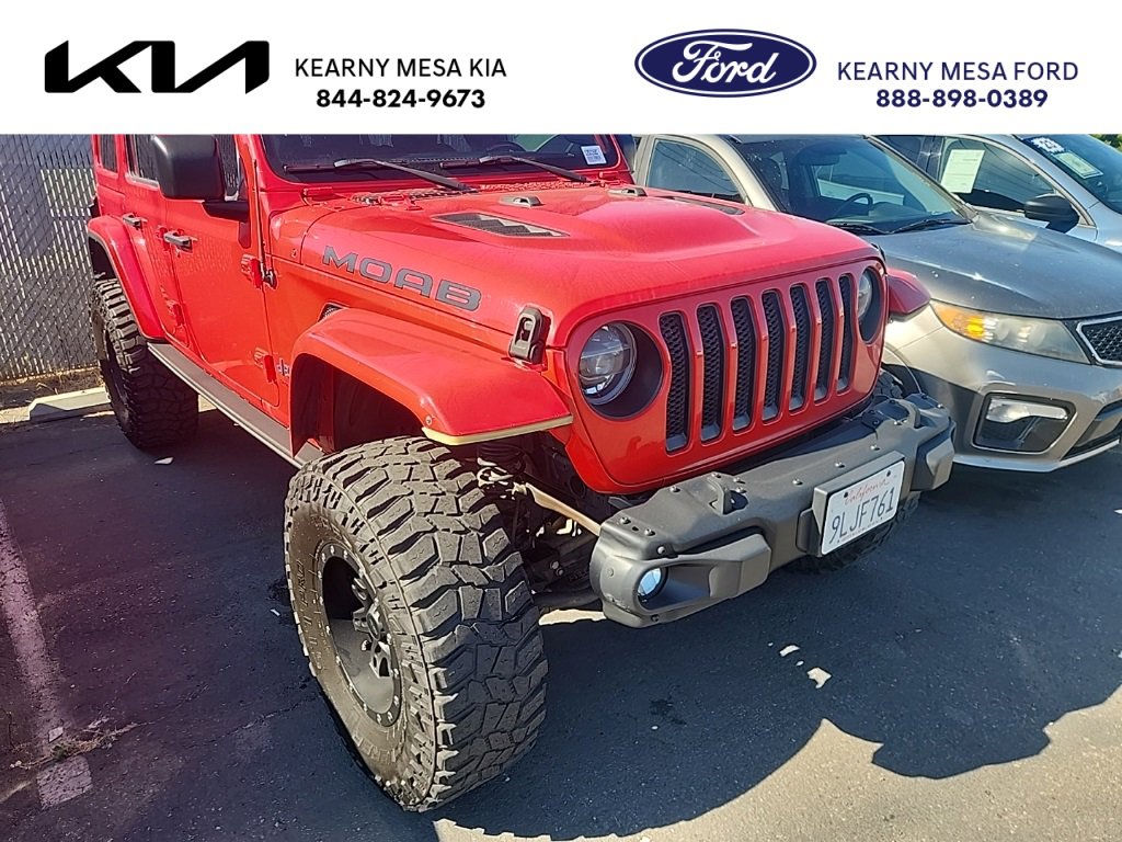Used 2018 Jeep Wrangler Unlimited Sahara w/ Quick Order Package 24M Moab