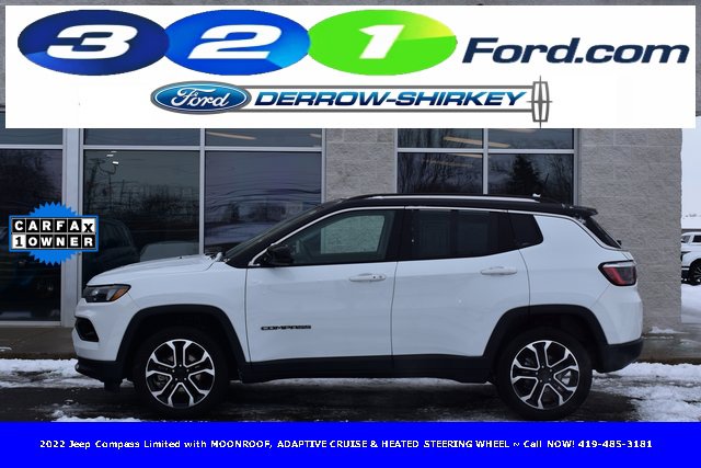 Used 2022 Jeep Compass Limited w/ Sun and Sound Group image 2