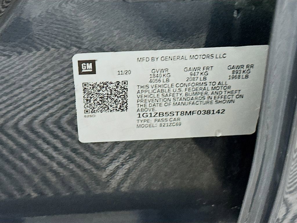 Used 2021 Chevrolet Malibu LS w/ LPO, Convenience Package 2 image 29