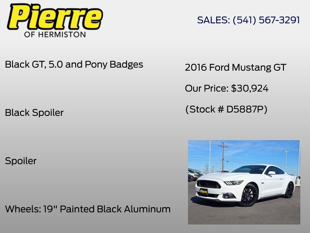 Used 2016 Ford Mustang GT w/ Black Accent Package image 12