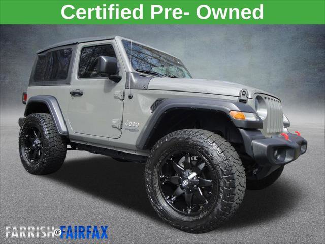 Certified 2020 Jeep Wrangler Sport