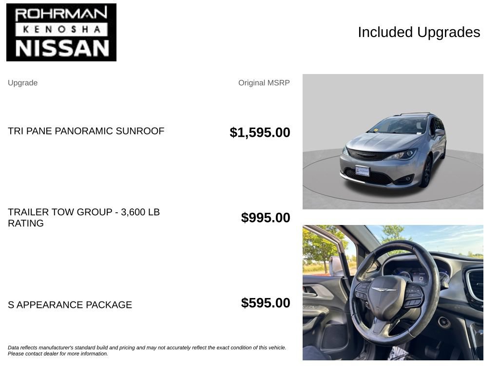 Used 2018 Chrysler Pacifica Touring-L Plus FWD image 4
