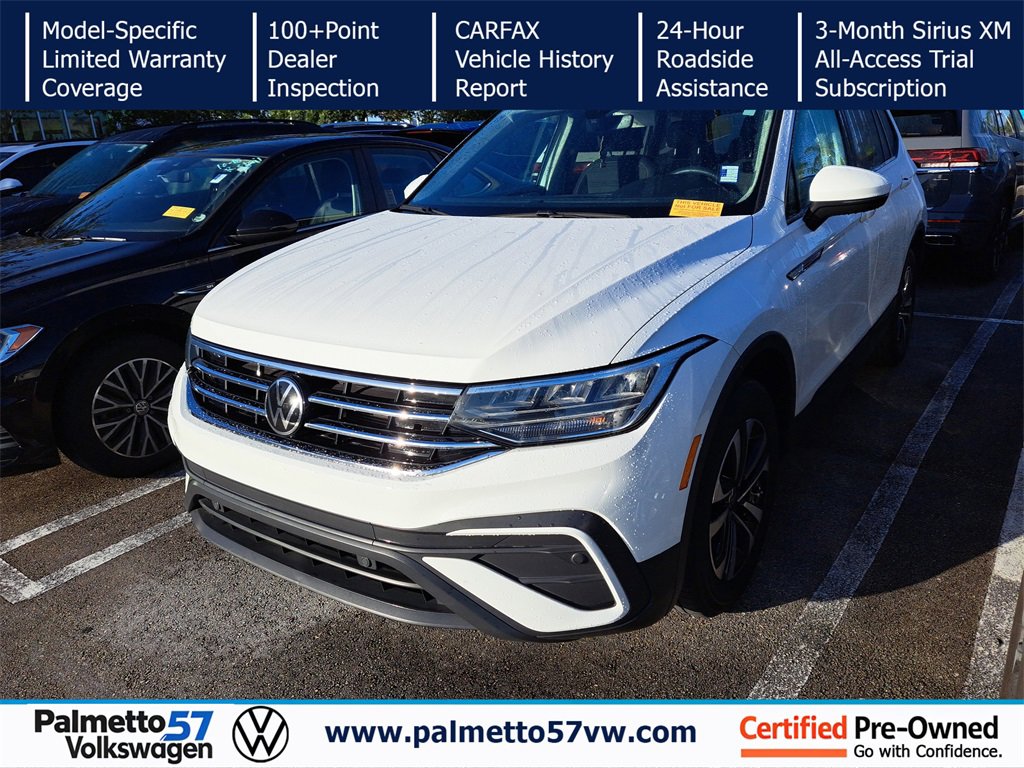 Certified 2023 Volkswagen Tiguan S w/ Driver Assistance Package